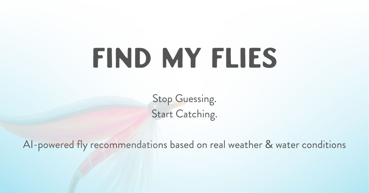 Find A Fly Find My Flies - AI-Powered Fly Pattern Recommendations for Trout Fishing
